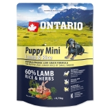 Ontario Dog Puppy Mini Lamb & Rice - 0,75
